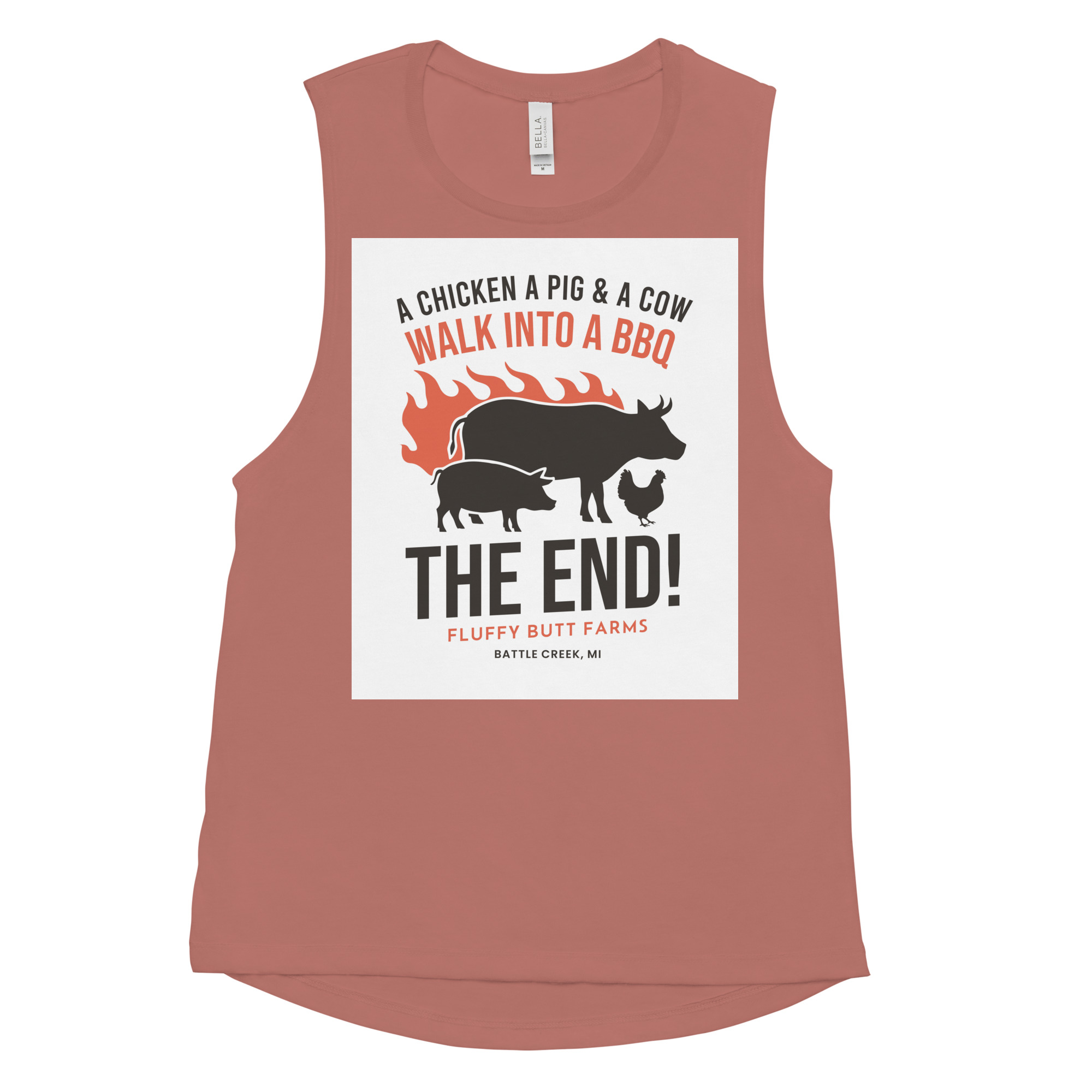 Ladies’ Muscle Tank - Image 5
