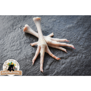 Pasture-raised chicken feet